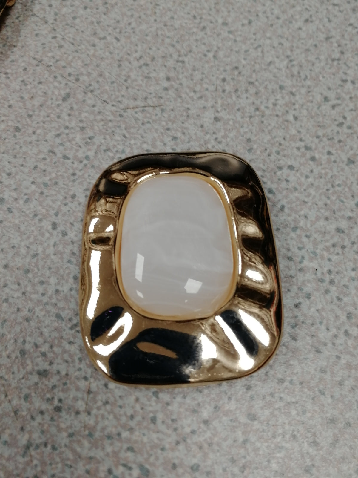 Square Stone Buckle, Gold Buckle, Bar Buckle 4 colours