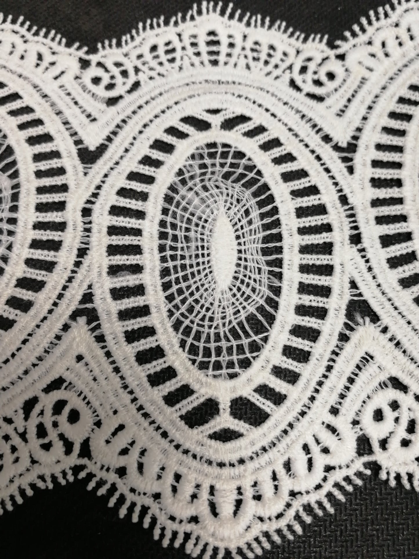12cm, Embroidered lace, cotton lace, crochet lace, poly lace, cream Lace,Eyelash