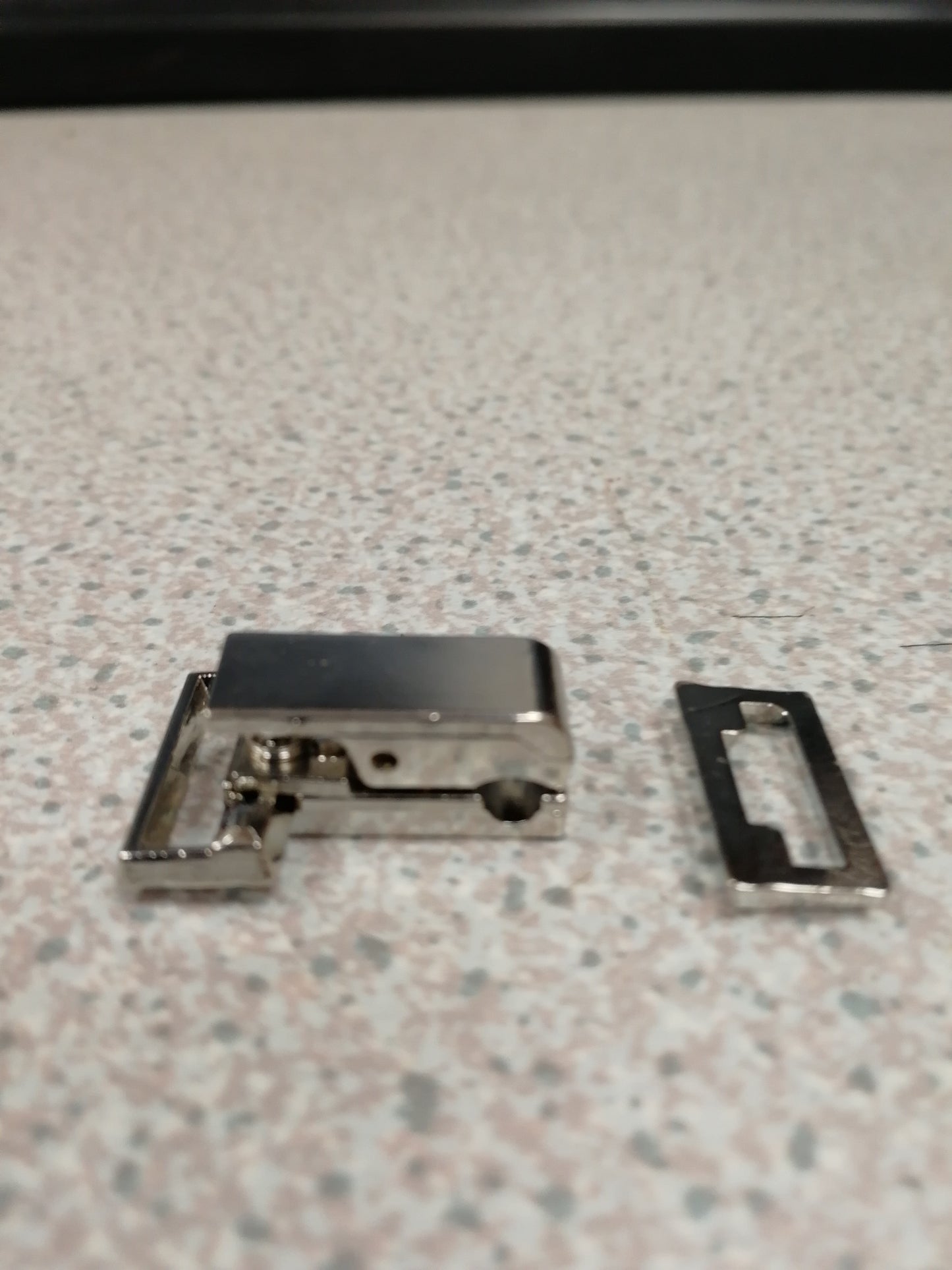 Detachable buckle, swimwear buckle, small buckle, silver buckle,