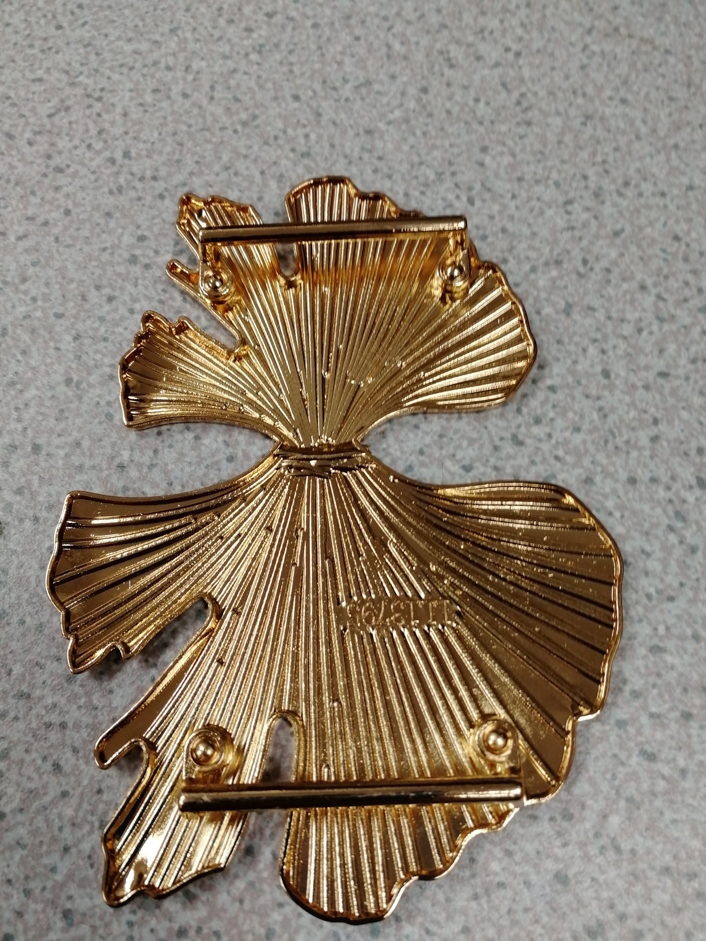 Large Leaf buckle , odd buckle, Patterned buckle, buckles, swimwear buckle, fashion buckle, gold buckle,