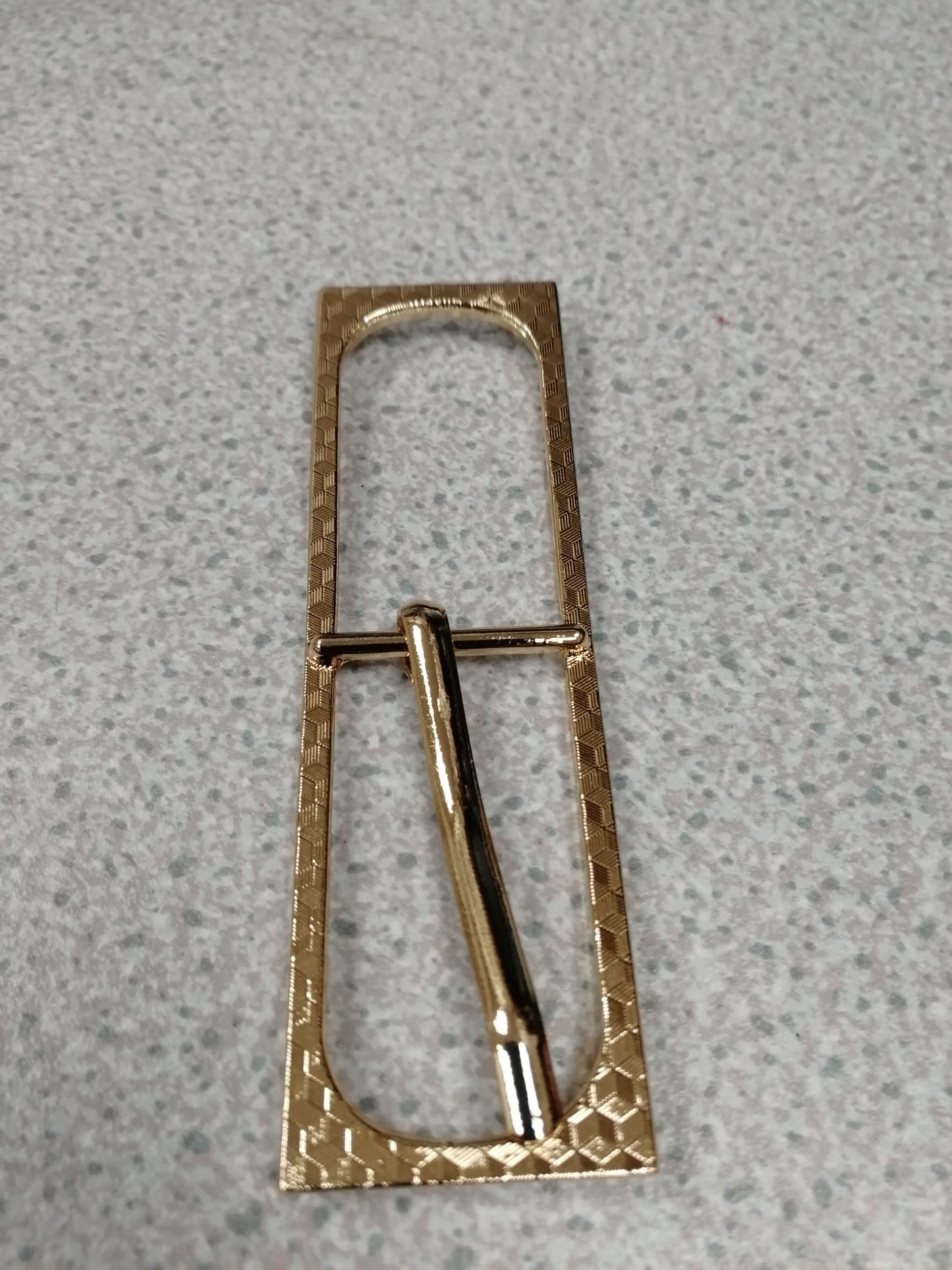 Rectangle shape buckle with prong, swimwear buckle, buckles, gold buckles