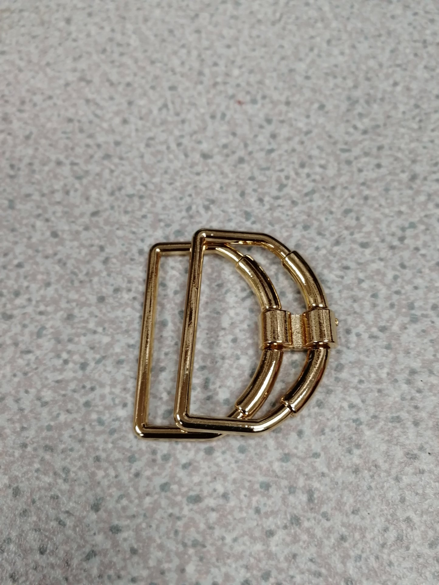 D Ring Buckle Gold, d ring, double d buckle, Swimwear Buckle