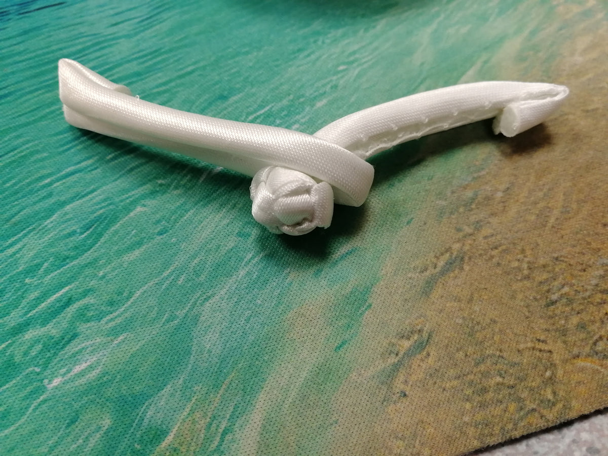 Chinese Buttons in white, Fasteners, Chinese buttons