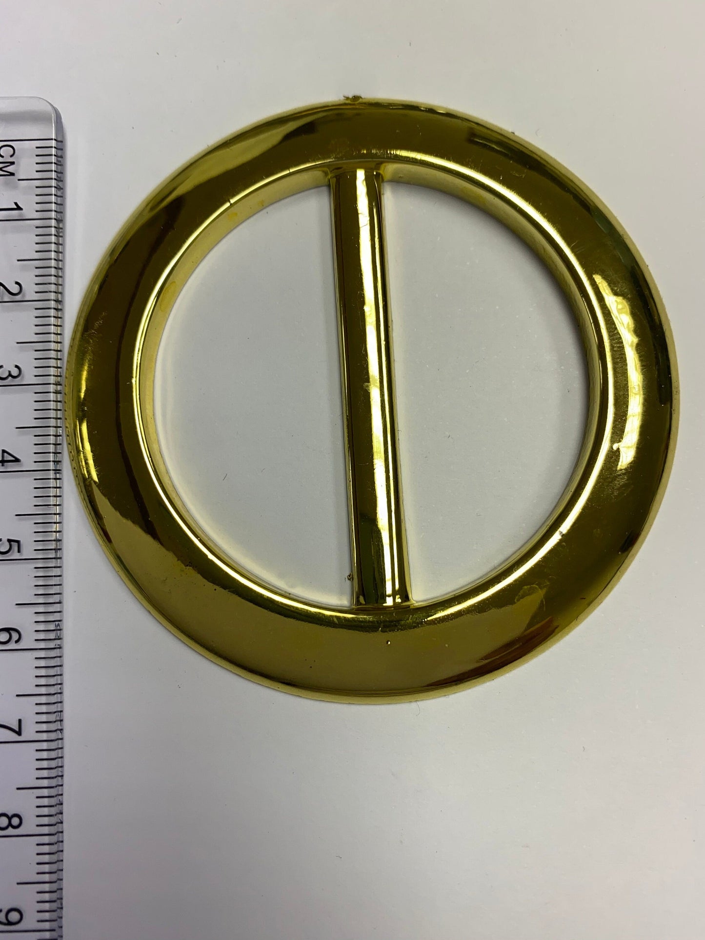 3pcs Gold ABS Light Weight Buckle Slide 50mm bar