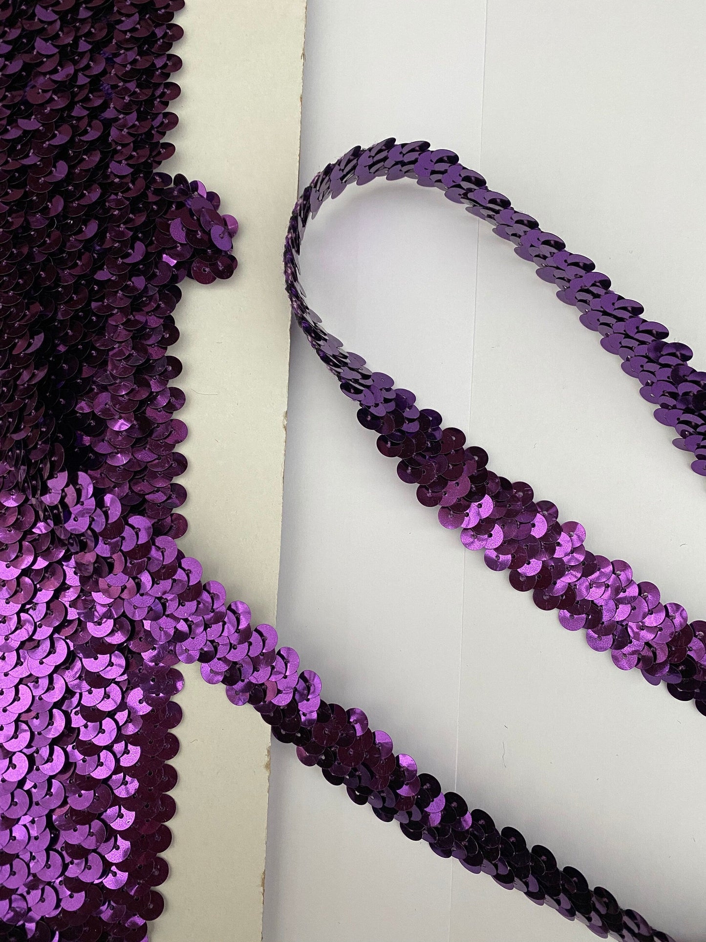 3 Yards Elasticated Sequins