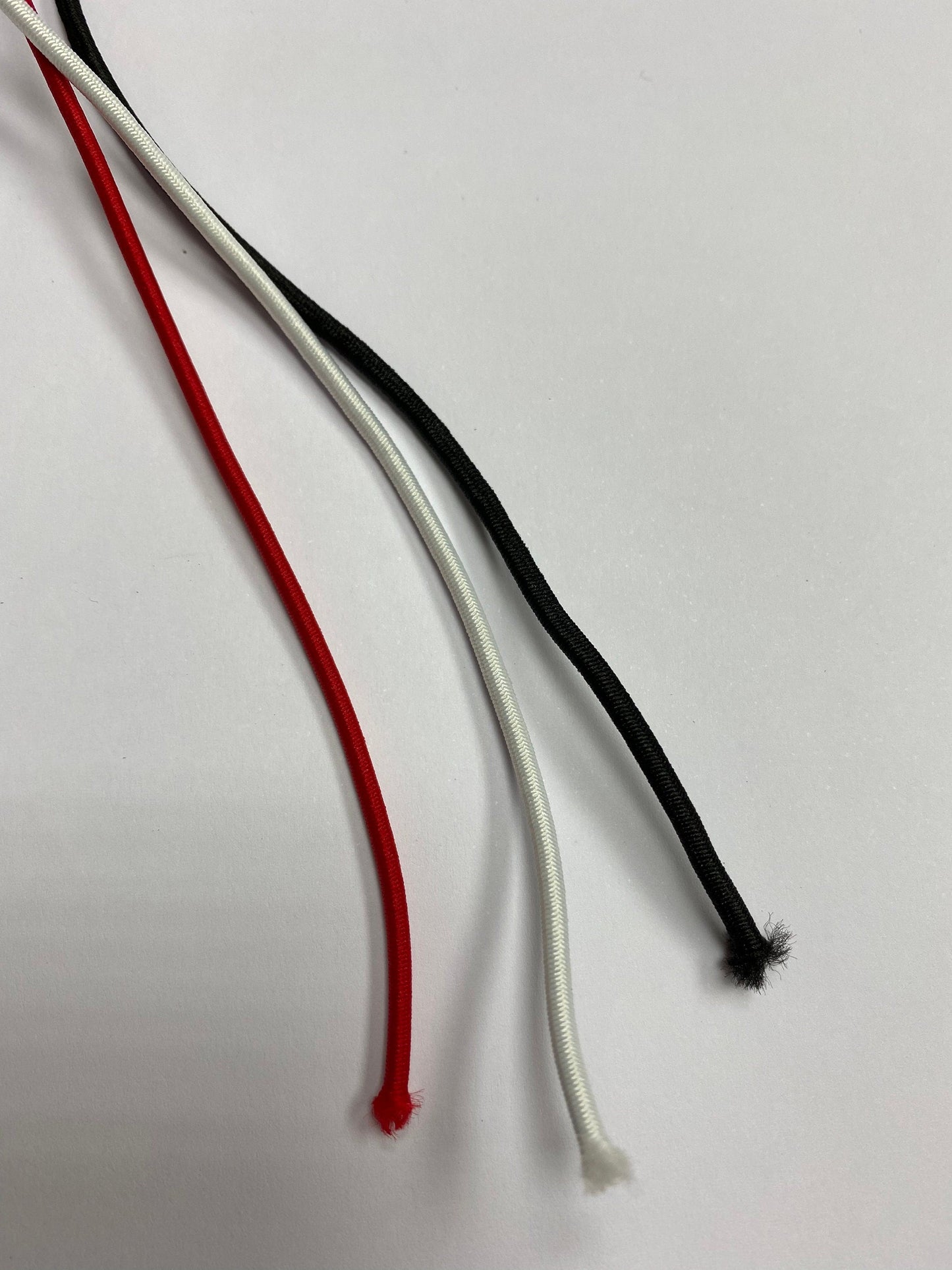 5 Yards, Stretchable Cord 2.5mm thick Ideal for Masks, strap elastic, shock cord.