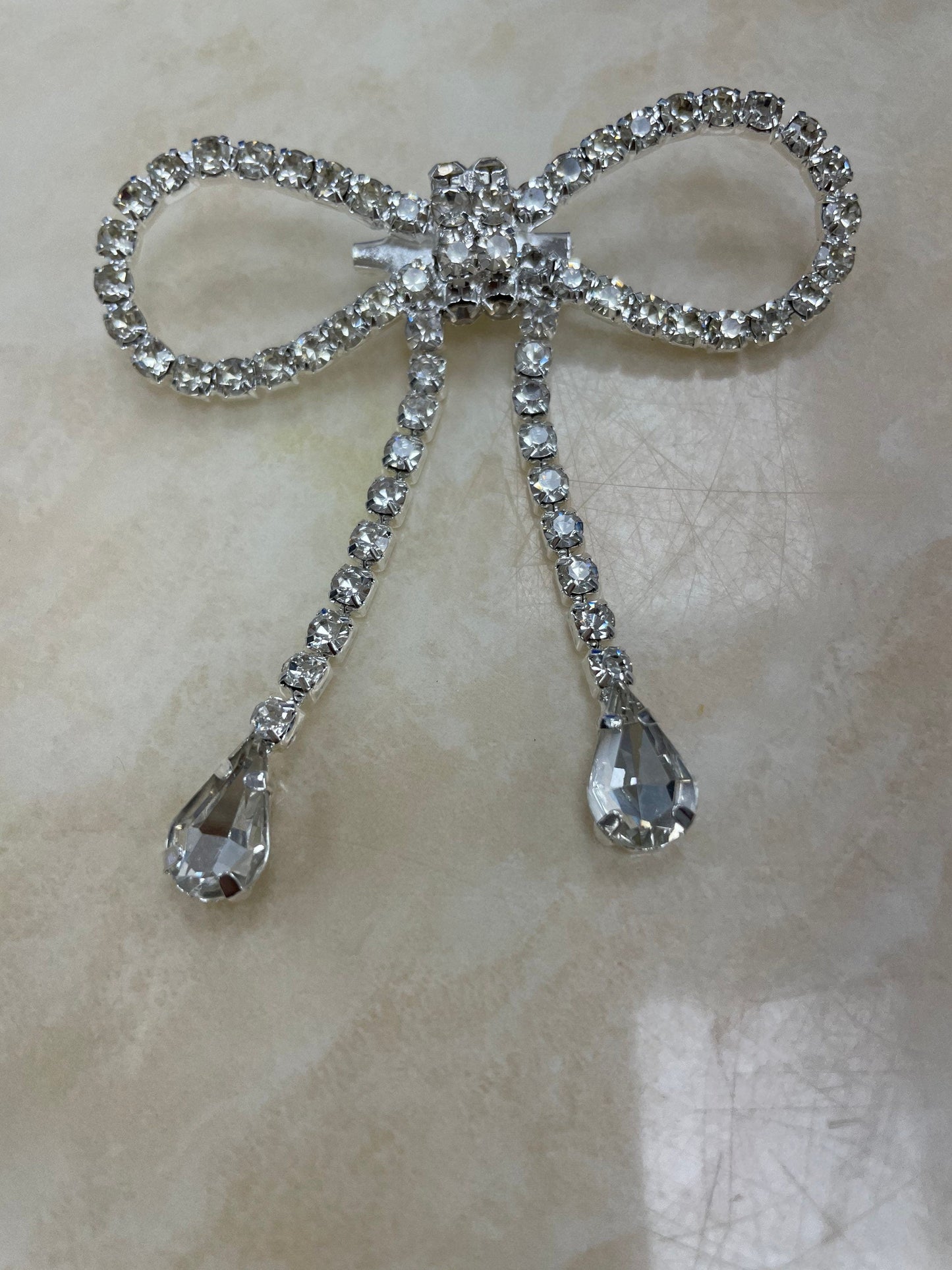 Diamanté Bow Brooch with pin buckle, diamanté bow, diamanté bow brooch, diamanté brooch, bling bow, fashion accessories,