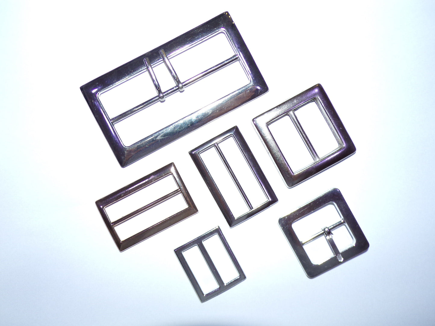 Metal Buckles, Gold Silver 25mm, 30mm, 40mm, 75mm Buckles for Bags, Belts, clothes, rectangle buckles, buckles