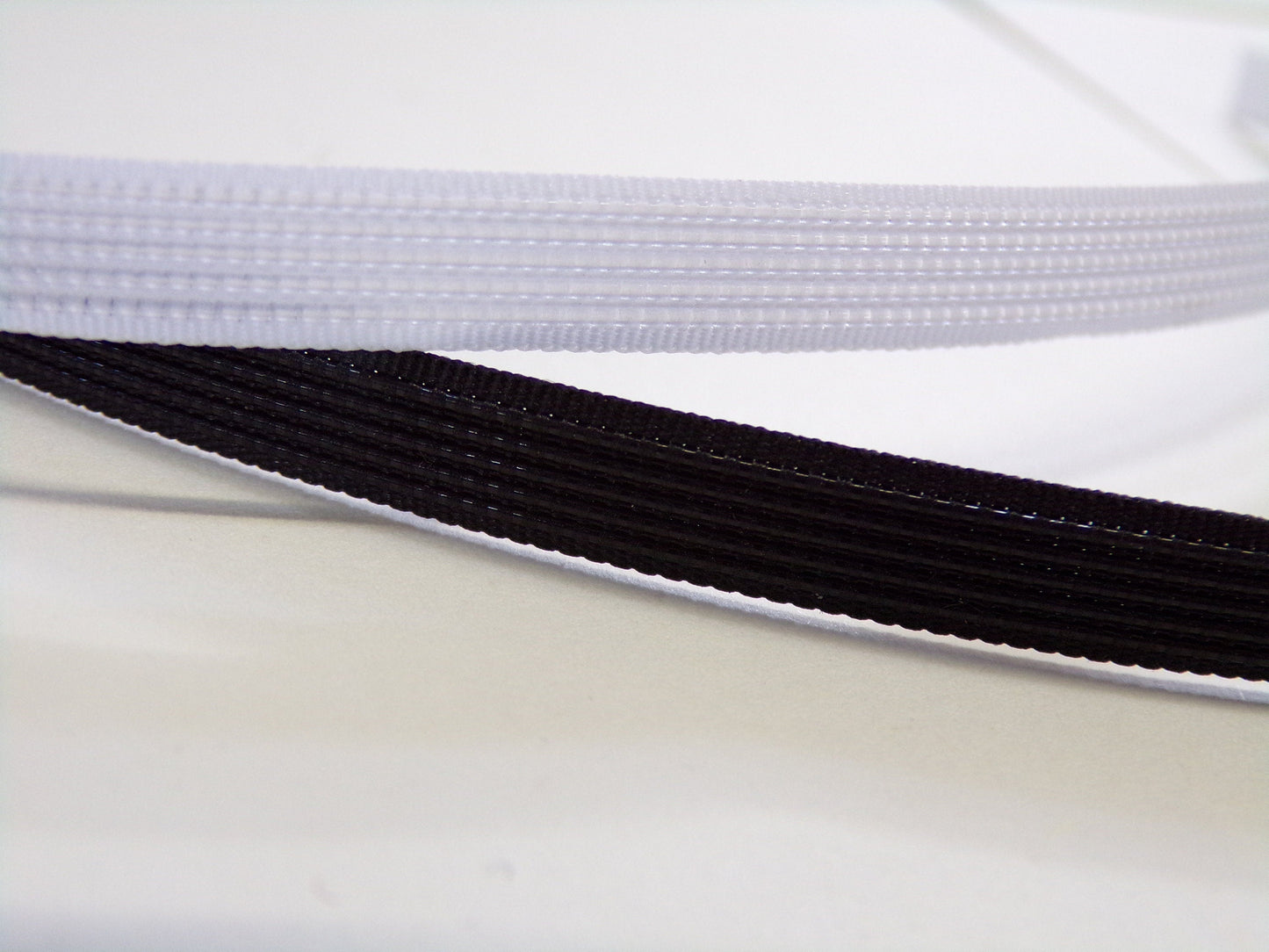 1mtr - 41m, 8mm width Rigid Boning, Black or White, corset tape, boning, rigid boning, flexible boning, corset boning, plastic boning