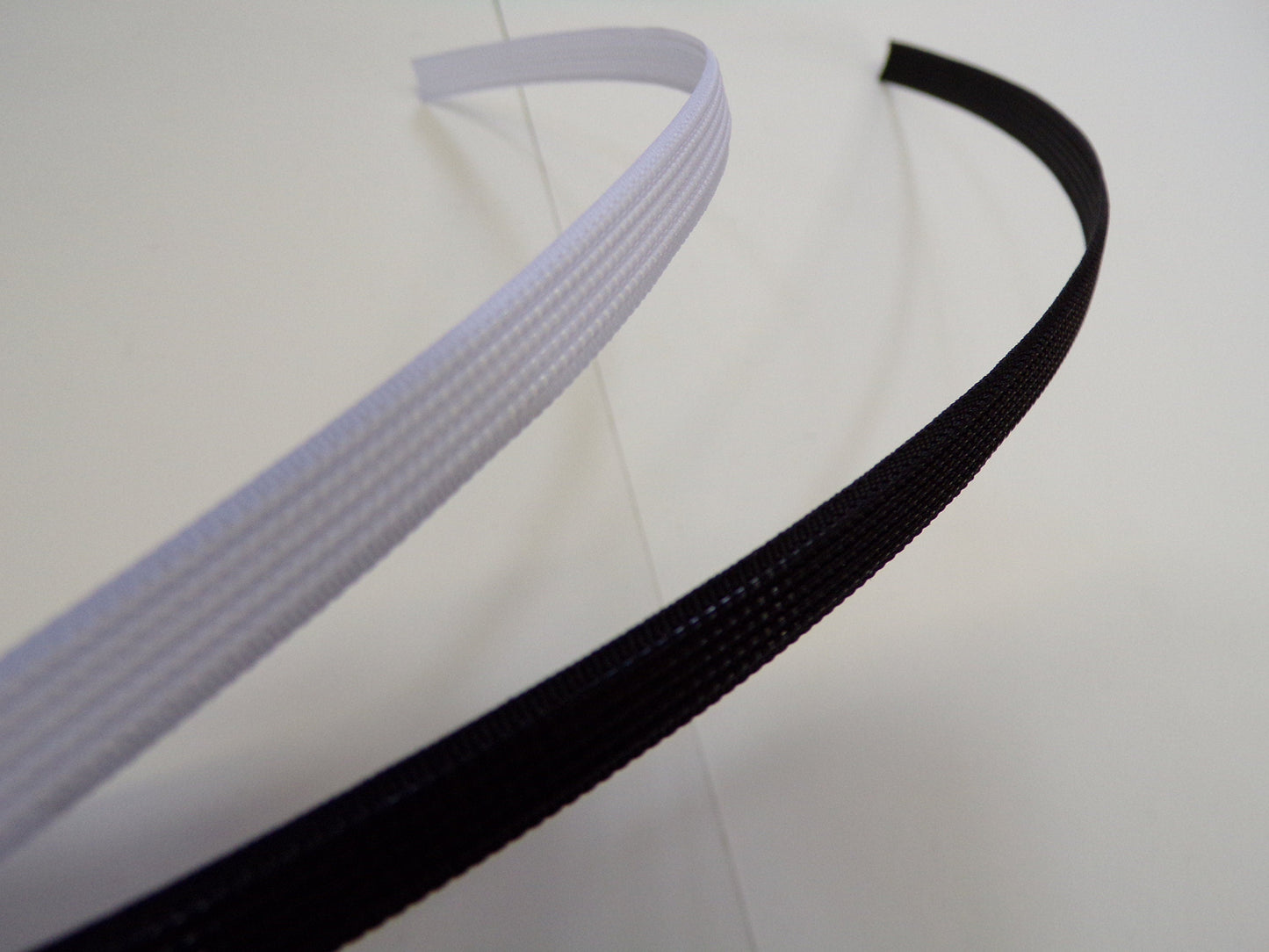 1mtr - 41m, 6mm width Rigid Boning, Black or White, corset tape, boning, rigid boning, flexible boning, corset boning, plastic boning