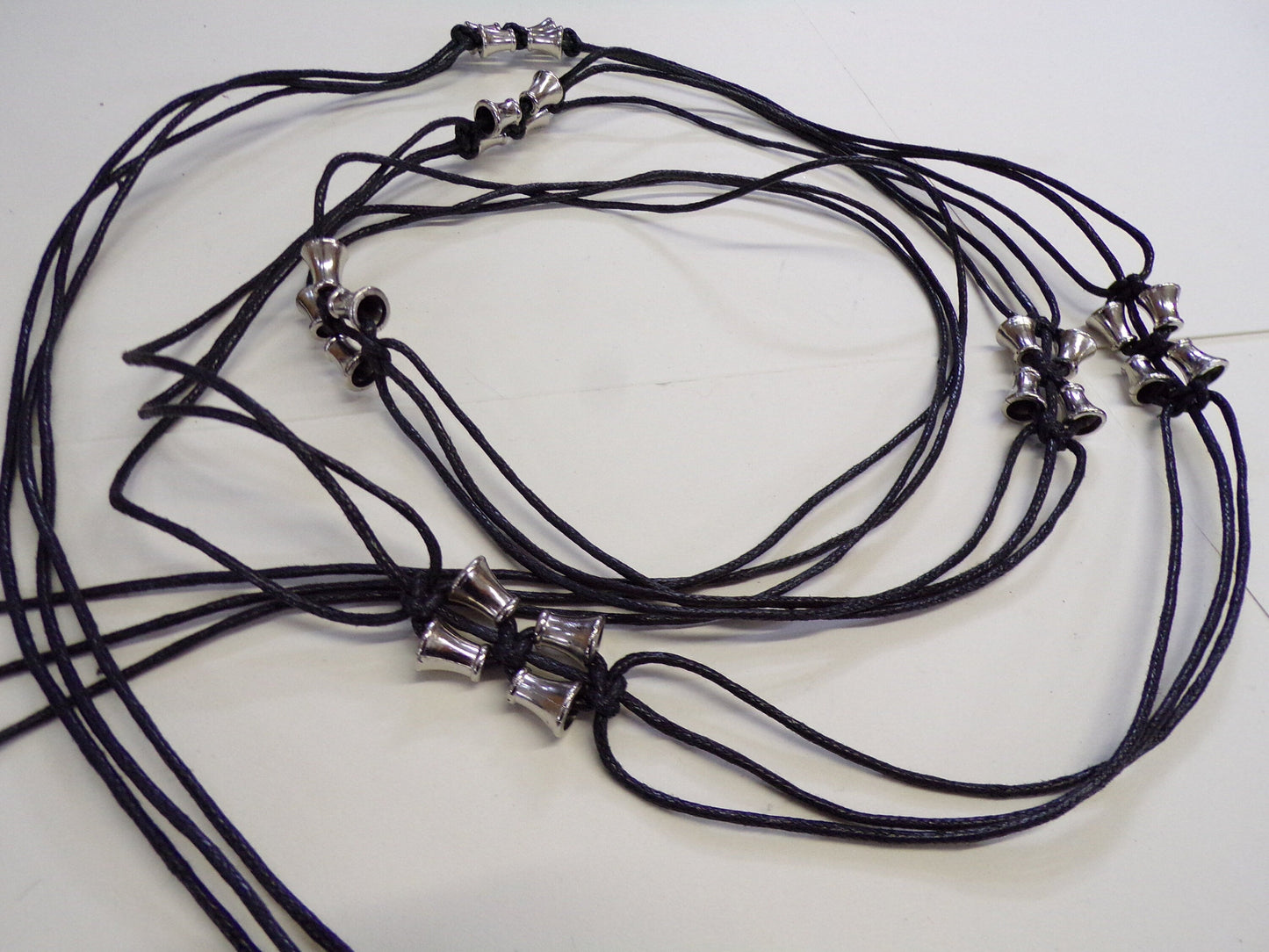 Pu thin rope belt with silver beads tie up, belt, boho belt, tie up belt, bead belt