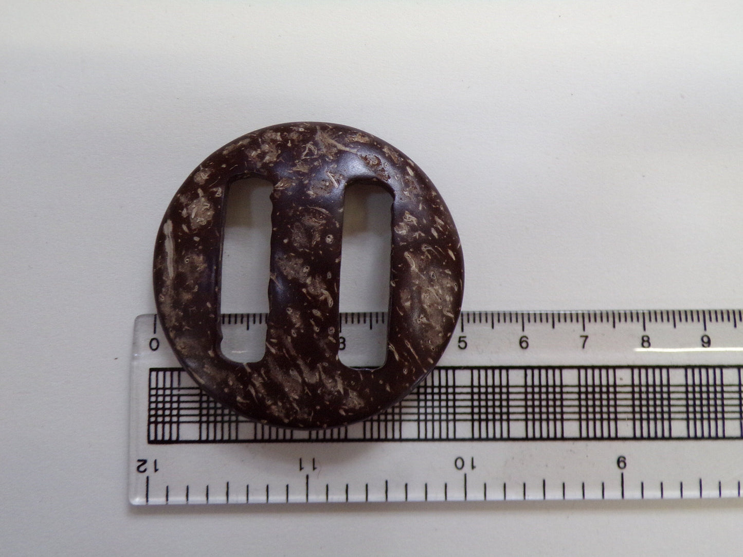 1pc Real Coconut Light Weight Buckle Slide, 30mm 45mm 50mm Bar, coconut buckle