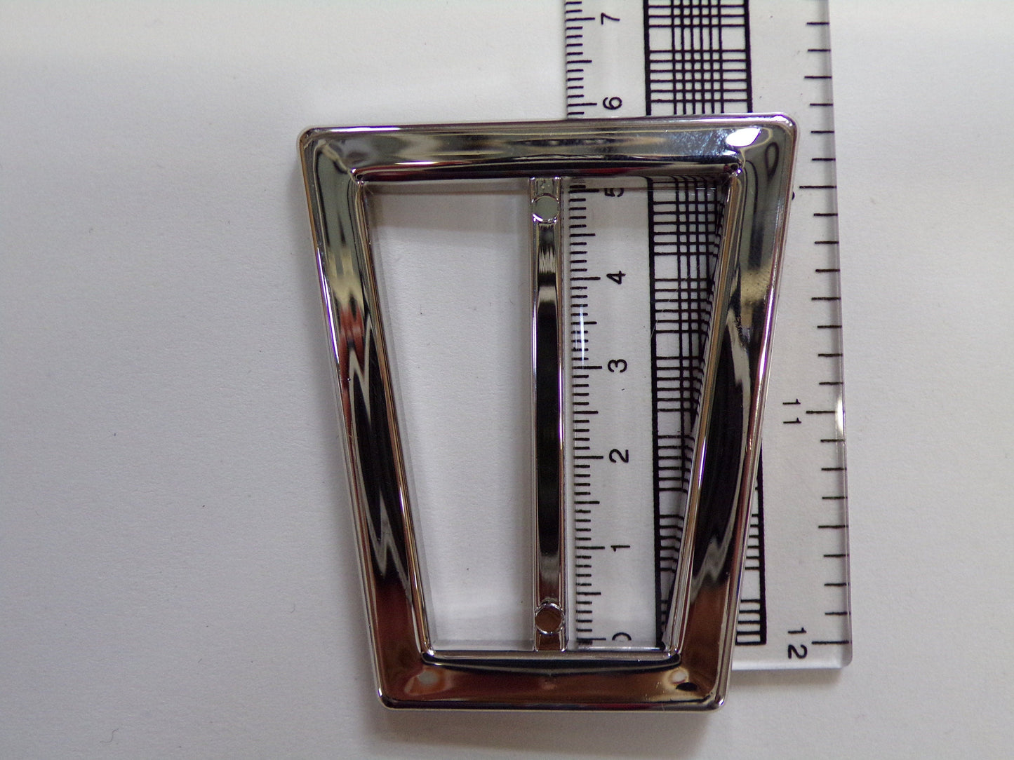 Silver Black ABS Light Weight Buckle Slide 50mm bar, buckles, 2” slider buckle, sliders, buckles