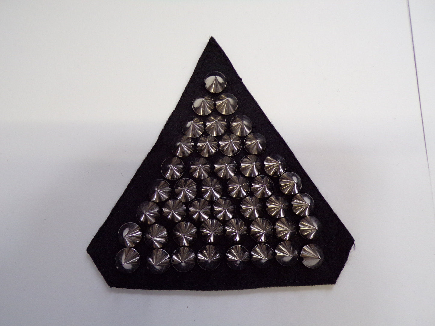 1 pair,Epaulettes with studs in Silver sold as a pair. Stud trim, stud patch, biker patch, stud appliqué, stud,