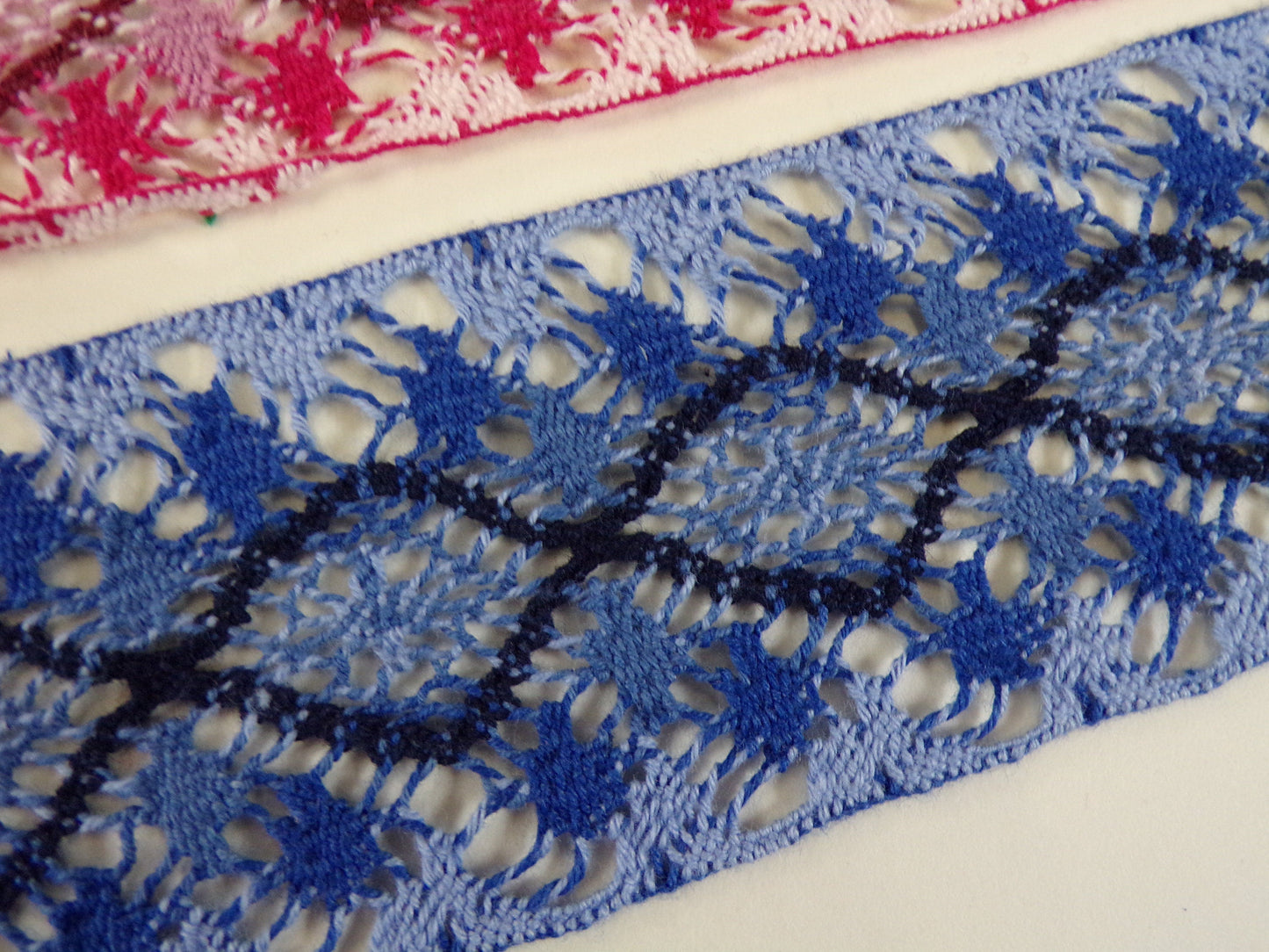 Vintage Style 100% Cotton Lace Trim, cotton lace, multi colour lace, boho lace, fancy lace, lace