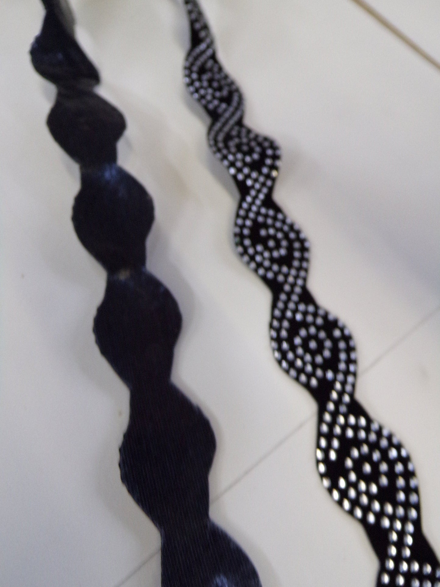 2 Mtr, Diamante Black Trim, Iron on, 2.5cm, diamanté stone iron on, diamanté trim, iron on diamanté, fashion trim