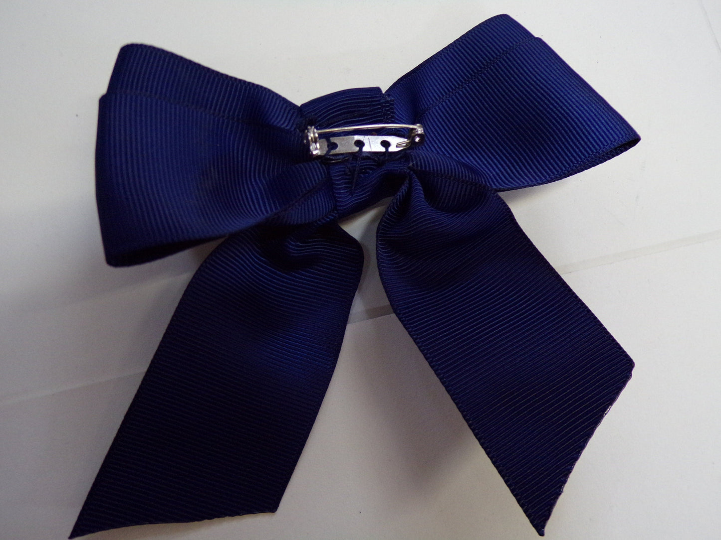 Ribbon diamanté Bow Brooch with Beautiful Sparkly Drop Centre, brooch, ribbon bow