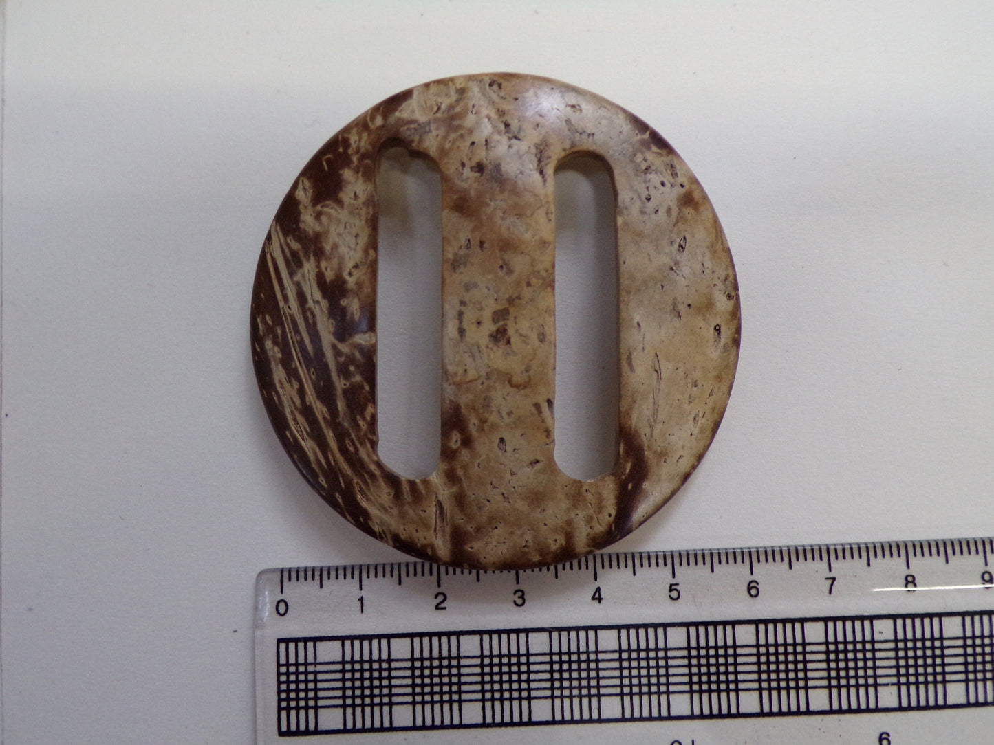 1pc Real Coconut Light Weight Buckle Slide, 30mm 45mm 50mm Bar, coconut buckle