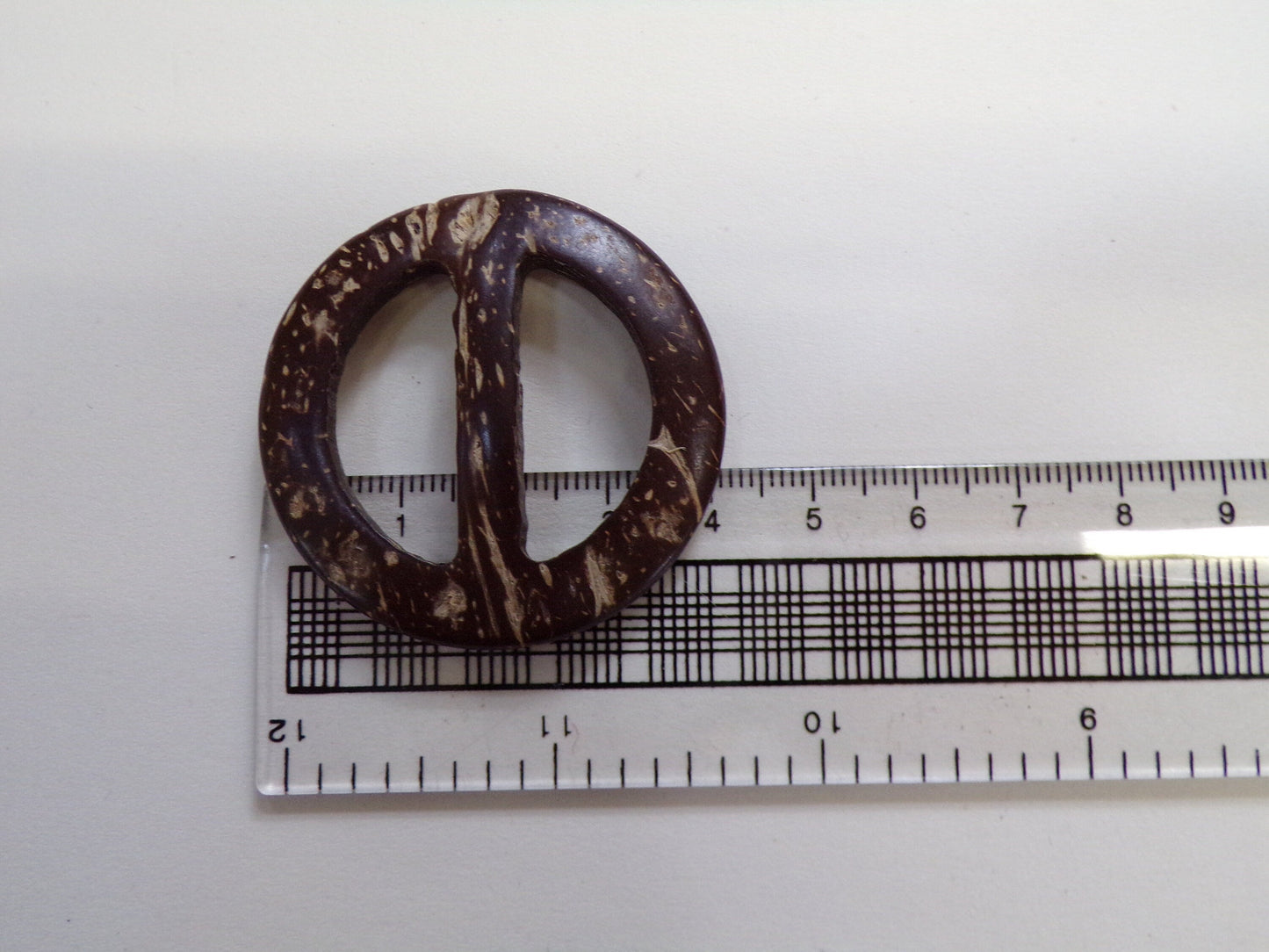 1pc Real Coconut Light Weight Buckle Slide, 30mm 45mm 50mm Bar, coconut buckle