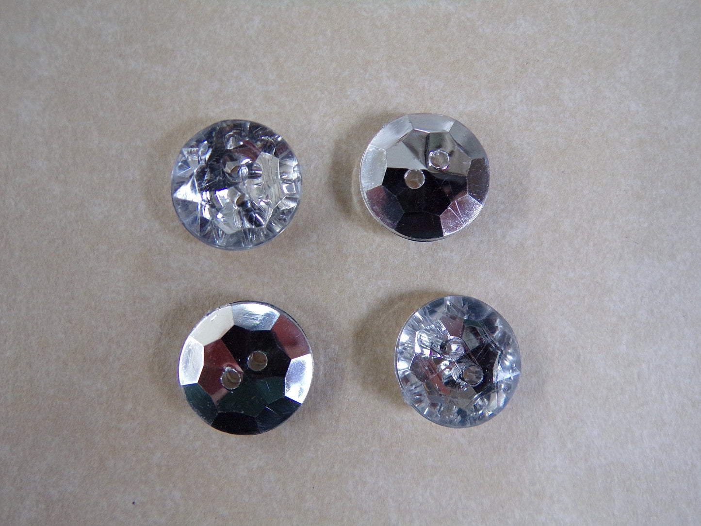 Diamante Silver Buttons 24L-16mm 36L-23mm, Dress buttons, Shirt Buttons, mirror buttons, diamante buttons, buttons, costume buttons, buttons