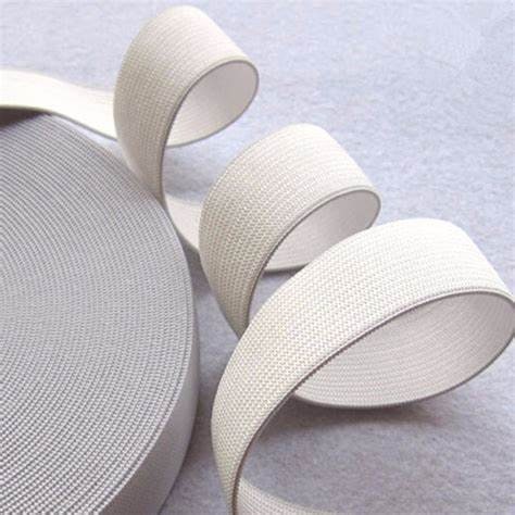 Flat elastic, knitted Elastic, Black or White, 7mm 12 mm 25mm 30mm 37mm 50mm, elastic, garment elastic, elastic,