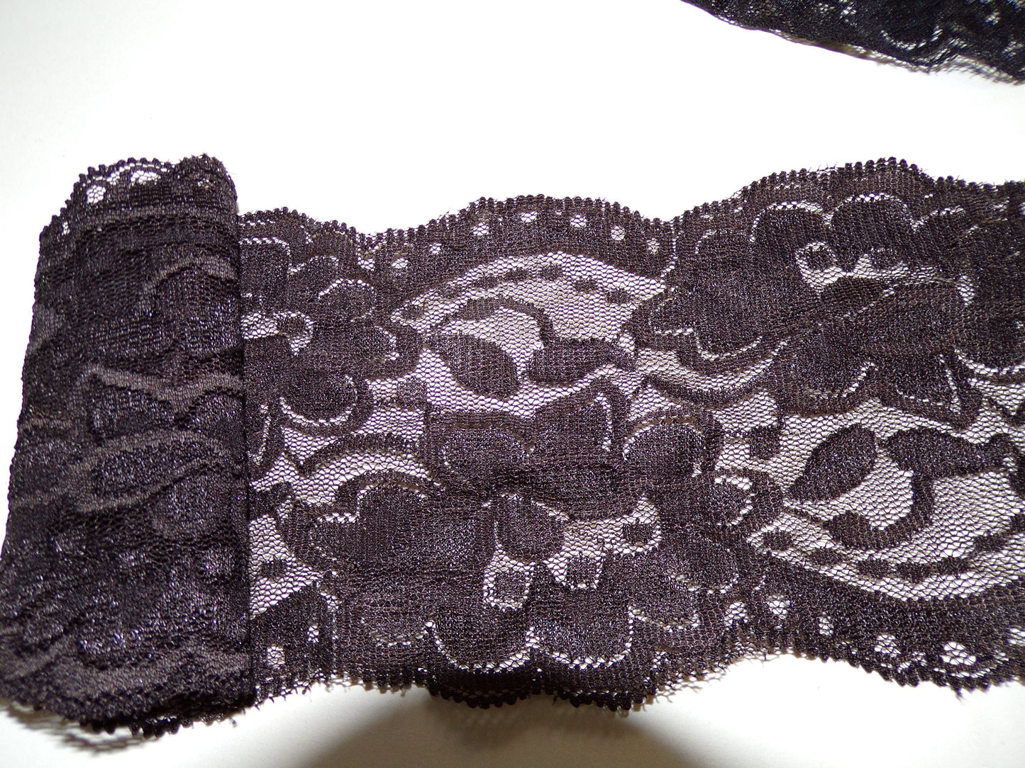 9cm wide Stretch lace trim for Sewing, Craft, Dress, Lingerie, lace, 7 colours, lace, stretch lace, fashion lace