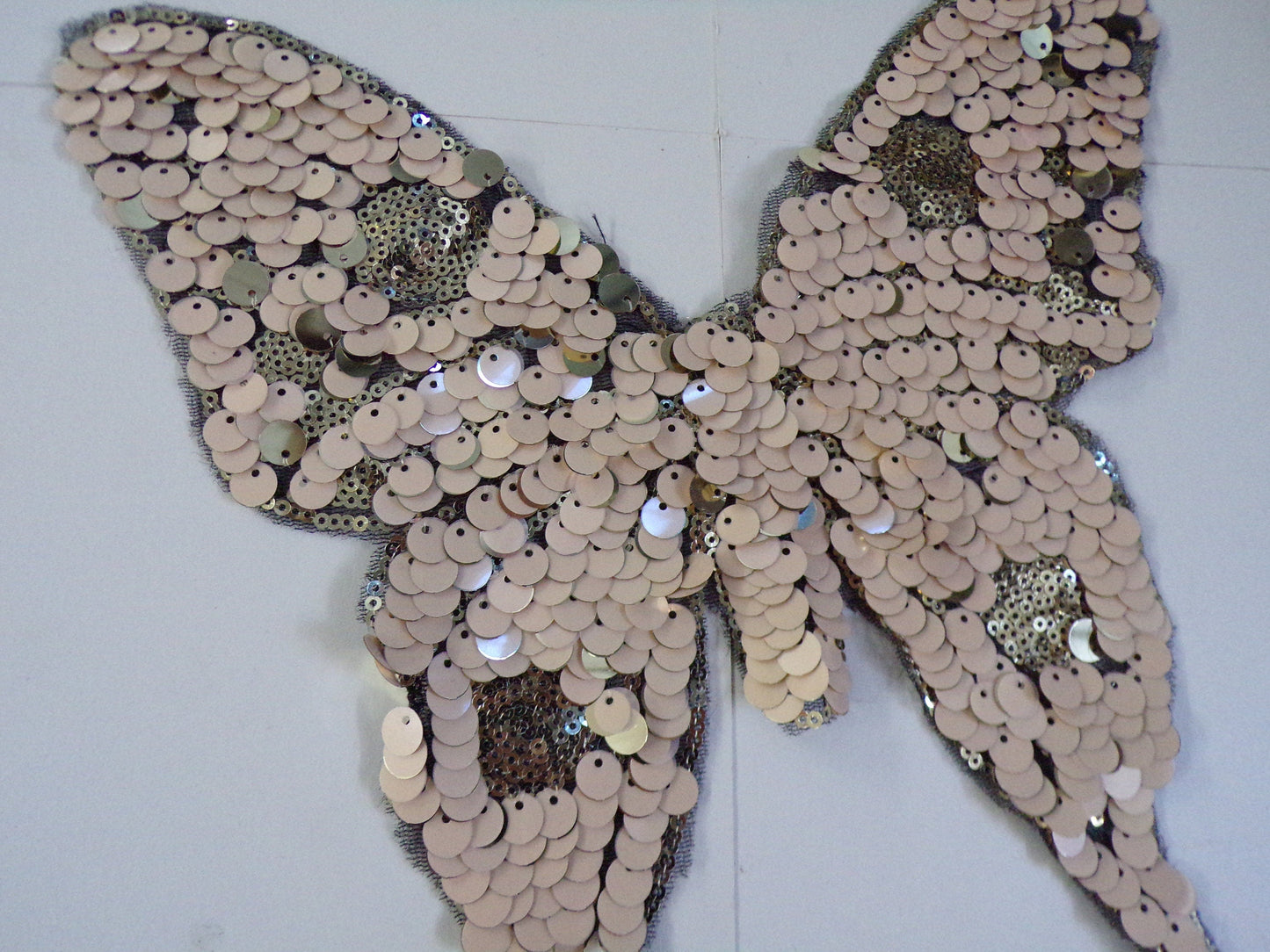 Sequin Butterfly Appliques, Patch Sequin, Sew on Dancewear, Dress, Top, Bag