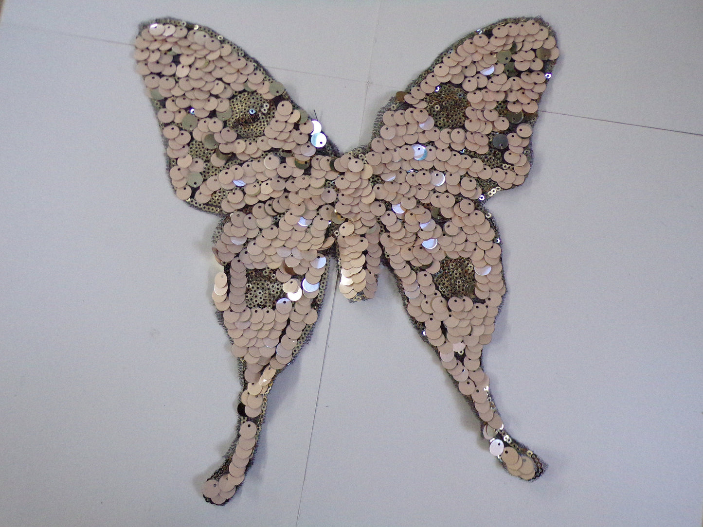 Sequin Butterfly Appliques, Patch Sequin, Sew on Dancewear, Dress, Top, Bag