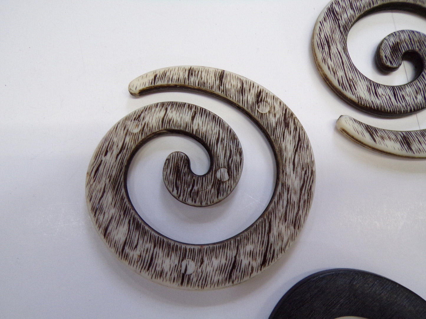 Spiral Buckle, Clasp, Macramé Hoop, Ring, Pendant, 70mm, Belt Buckle, Bag Clasp Leather Craft, fashion buckle, swimwear
