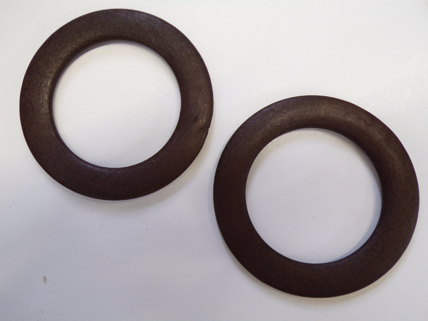 Flat Rings, imitation wood Rings, 55mm 75mm, Belt Buckle, Bag Clasp Leather Craft Accessories 1pc