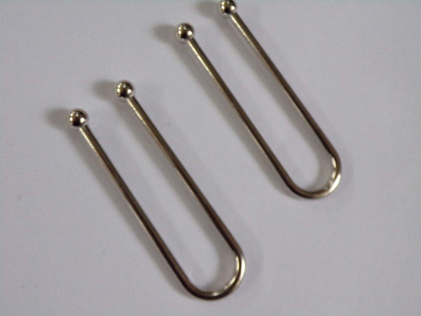 65mm U Buckle, Bulldog Buckle, U Bar Buckle, Silver Metal Buckle