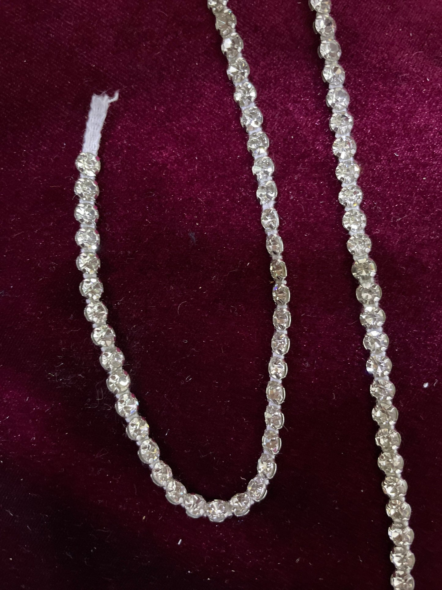Diamanté on cord, A grade stones easy sew, diamante on string, diamanté strapping, diamanté, fashion cord, diamanté string, diamanté tape