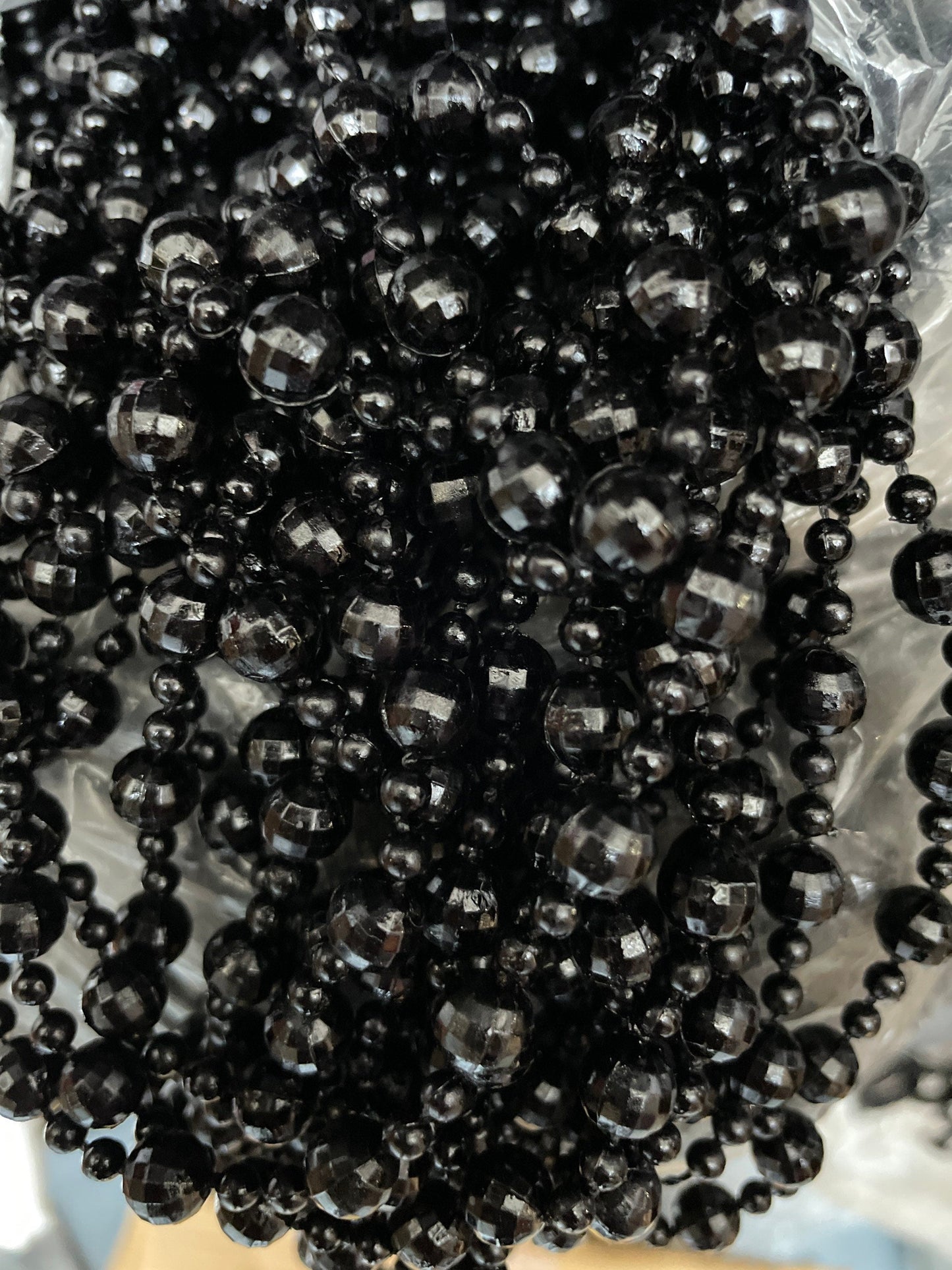 2 mtr Disco Ball Bead Chain, bead chain, silver or gold or black, bead ball chain, ball chain, disco ball chain