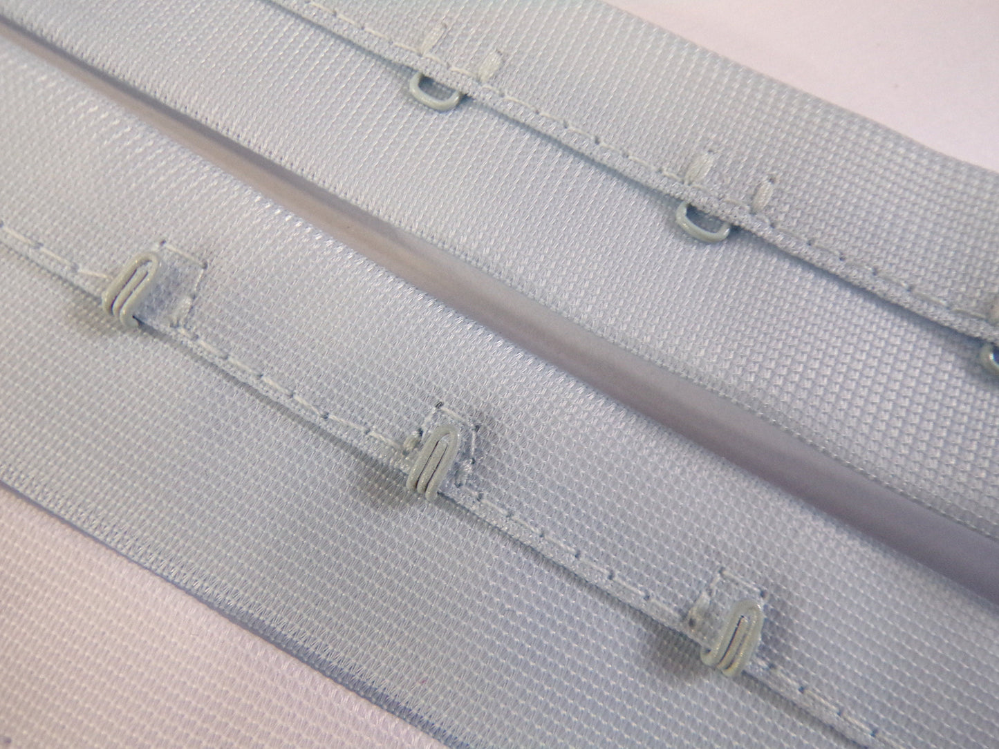 25mm Hook and Eye Trim Tape Matching hook and eyes ,Dressmaking, Corset, Costume, Fastening for all garments, hook and eye tape.