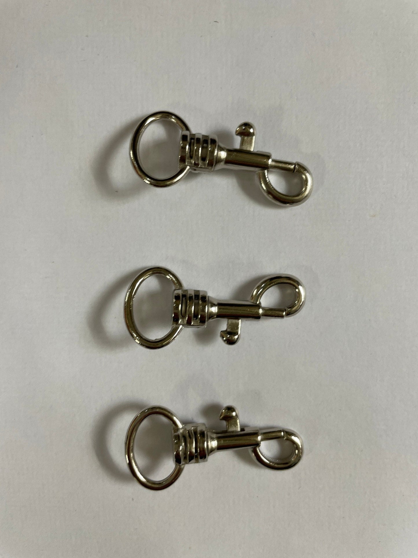 2pcs, Keychain clip, belt clip, metal clip, keyring clip, clips