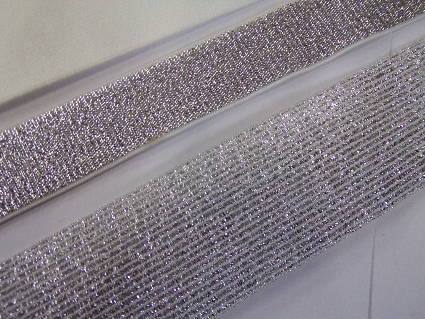 4 styles Great quality Elastic, Lingerie Elastic, Waistband Elastic, lurex elastic, smooth elastic, shiny elastic. 24mm, 38mm, 40mm