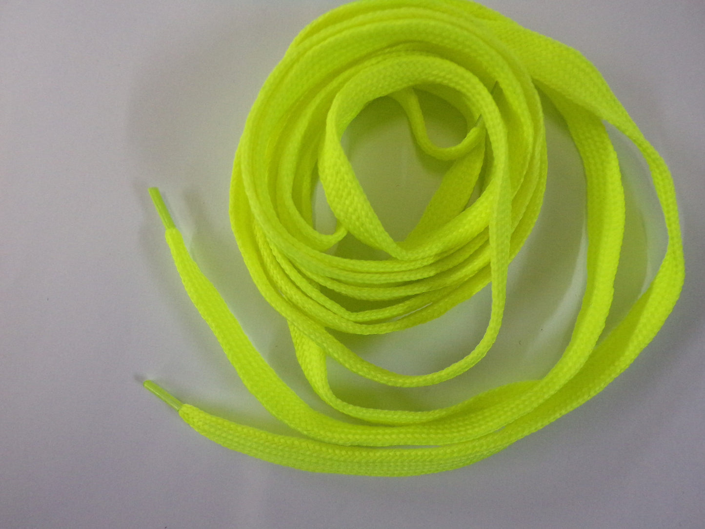 Pair Flat Neon Shoelaces 8mm wide 130cm, Sports Shoelaces, Dance Laces, hoody cord, neon cord, cord, flo laces