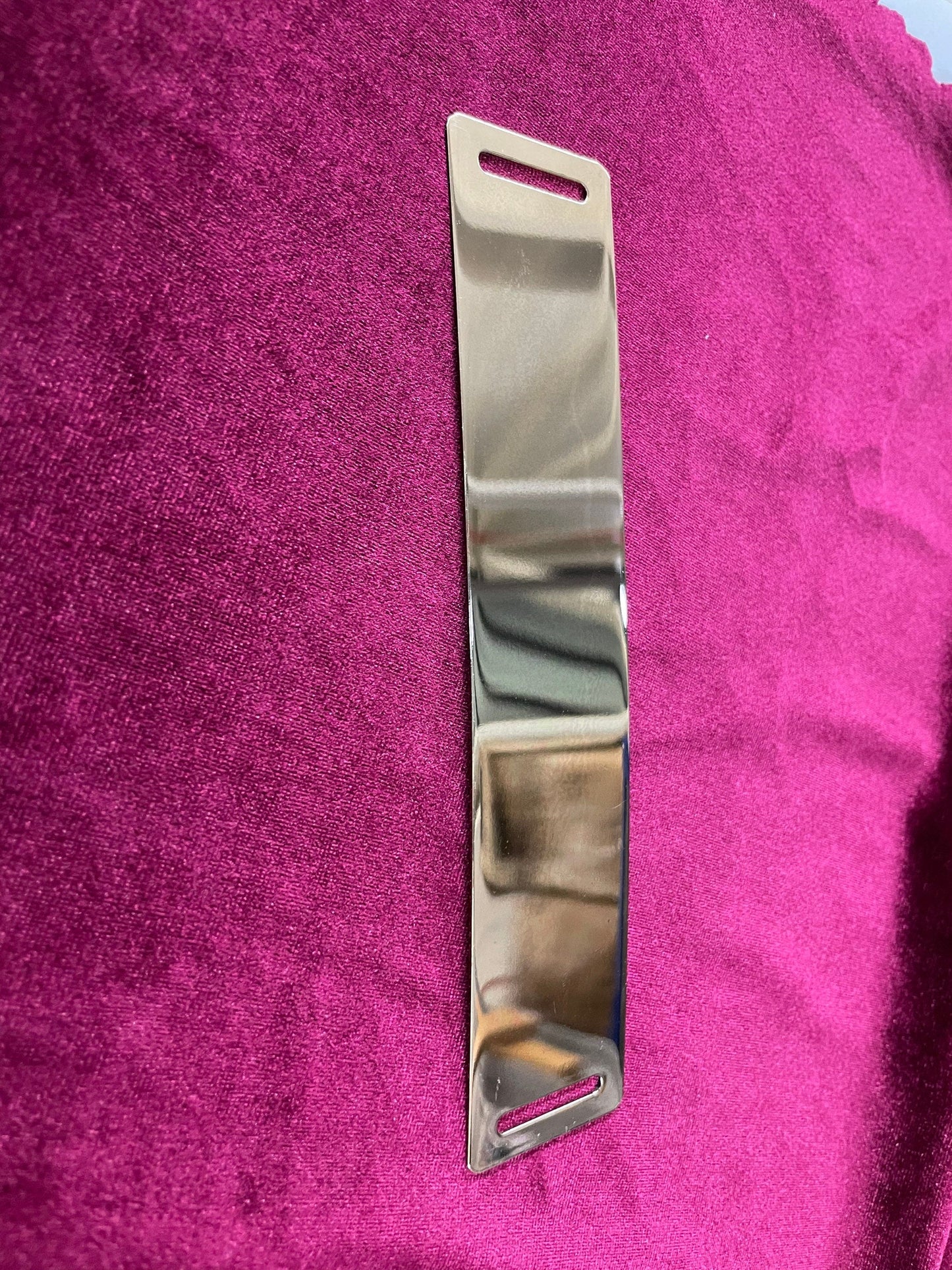 Gold bar, gold buckle, mirror buckle, couture buckle