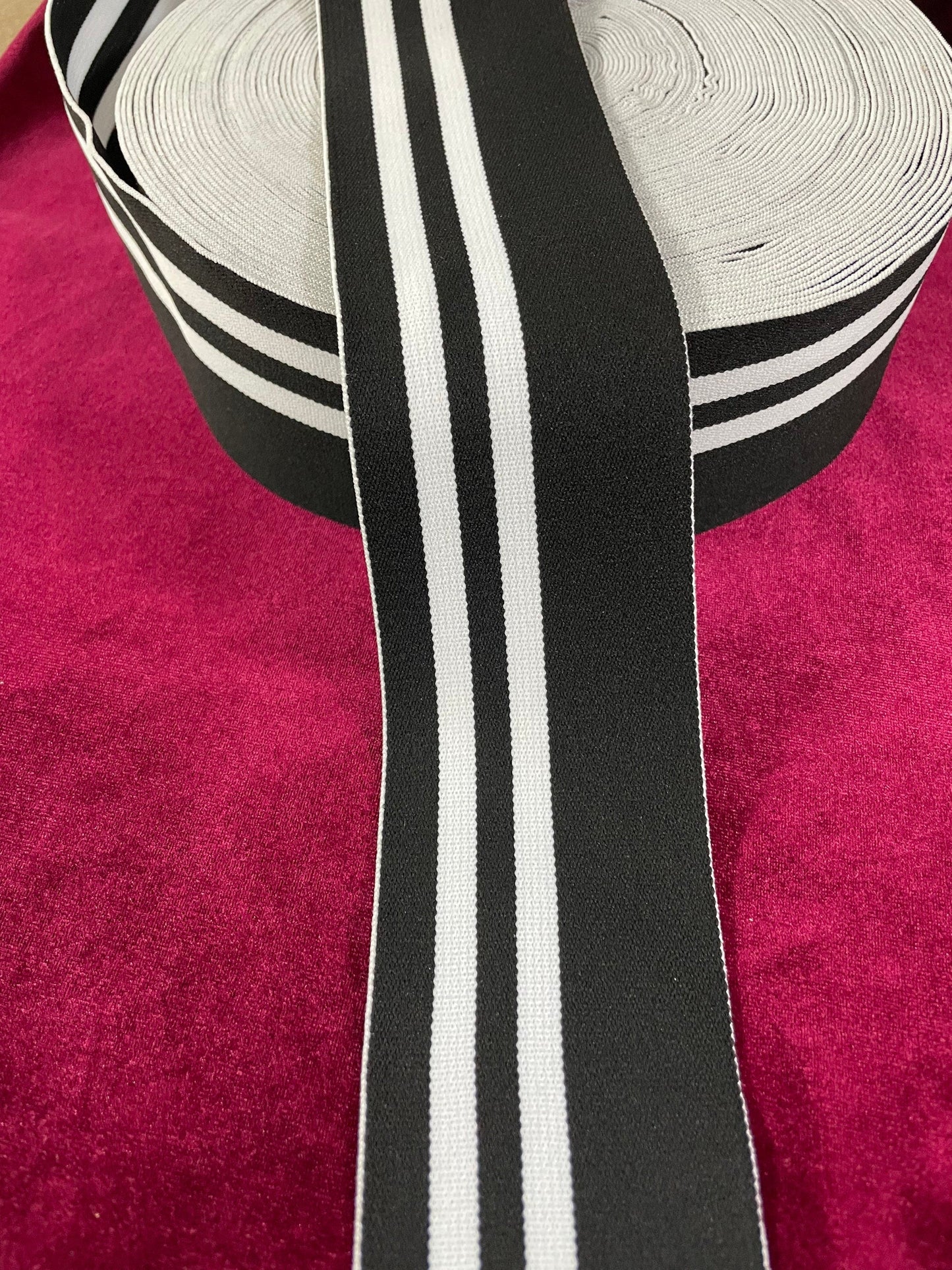 6cm elastic, elastic, stripe elastic, wide elastic.