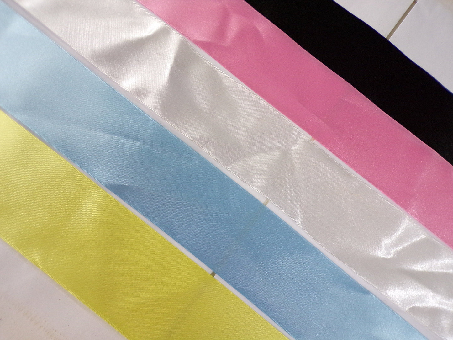 50mm Double Side Satin Ribbon, Double Faced Satin Ribbon, nylon ribbon, 5cm ribbon
