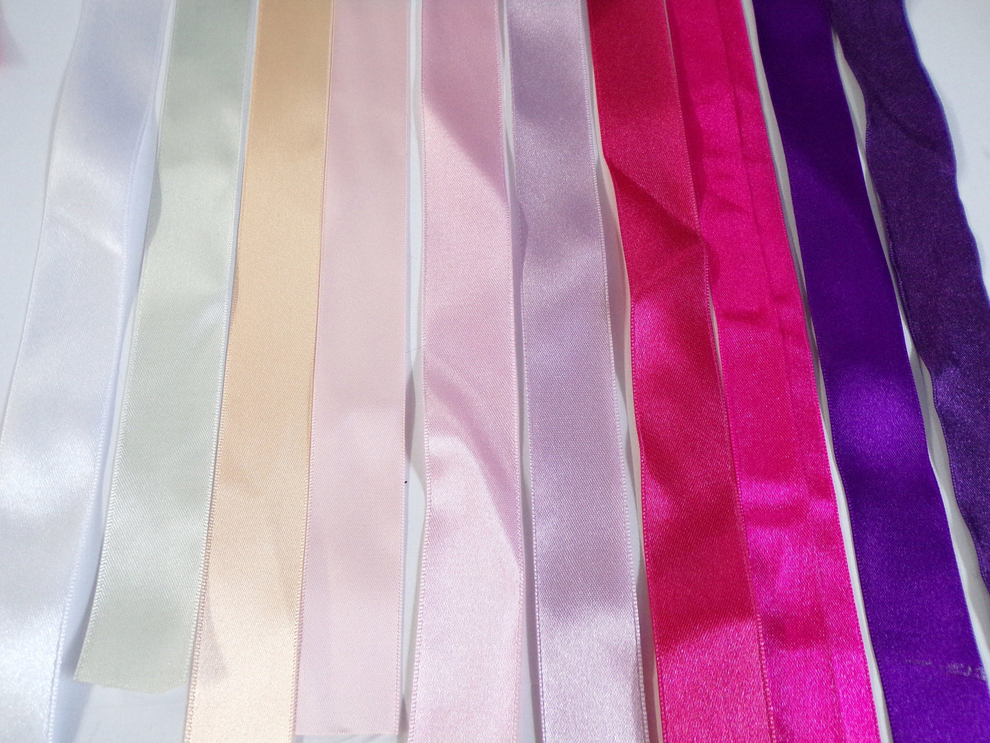 25mm Satin Ribbon, Double Side Satin Ribbon 22 colours, Double Faced Satin Ribbon, nylon ribbon, ribbon