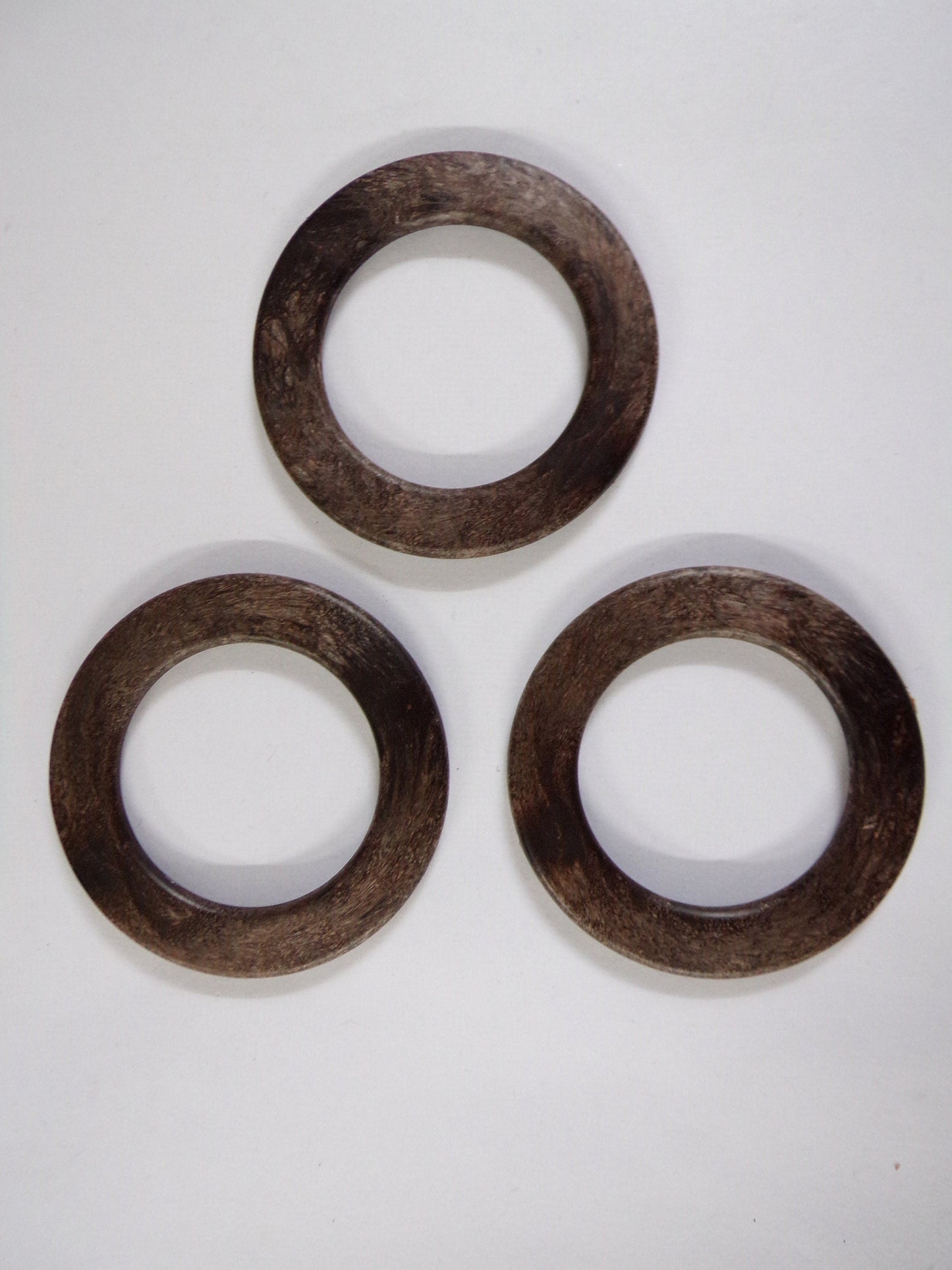 60mm, 75mm, Light Weight Ring, Imitation Wood Rings, Macrame rings, Sewing, Knitting, Belt Buckle, Bag, Leather, flat rings, high quality