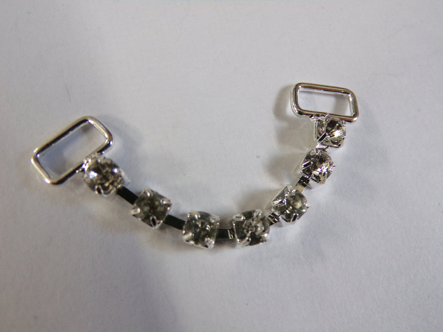 Diamante Buckle, Rhinestone Buckle, Perfect for Clothing, Lingerie, Swimwear, Wedding decor, Sewing, Craft, Silver or Gold