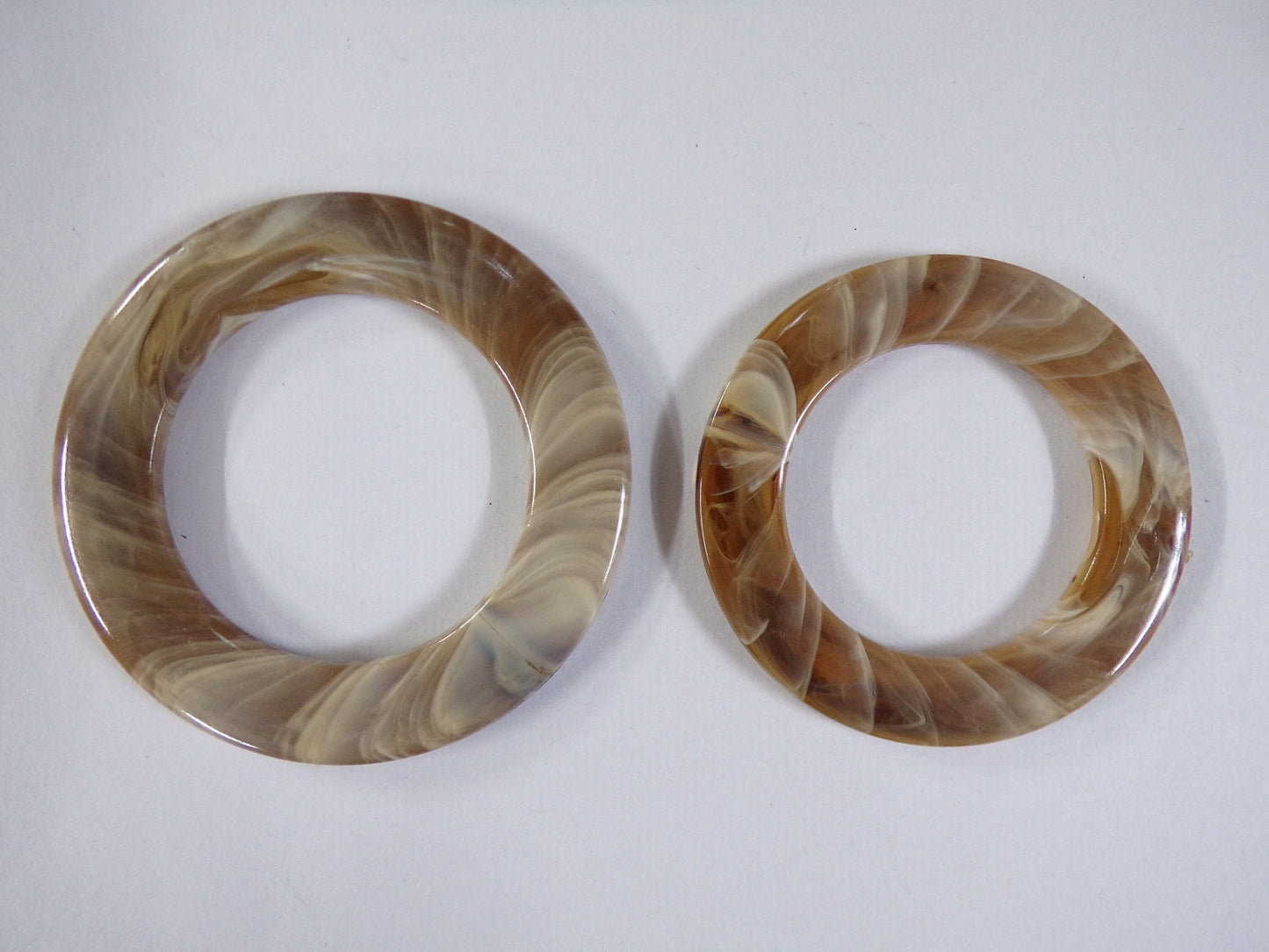 60mm/50mm, Macrame Light Weight Ring, Sewing rings, Marble Hoops, Knitting, Belt Buckle, Bag, Leather, Flat Rings, marble rings