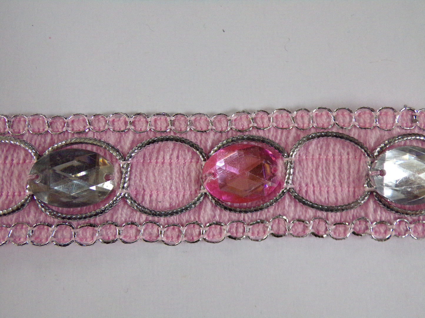 Jewel Lurex Trim, Braid Gold Trim, 25mm wide, fancy dress, vintage tape, jewel tape