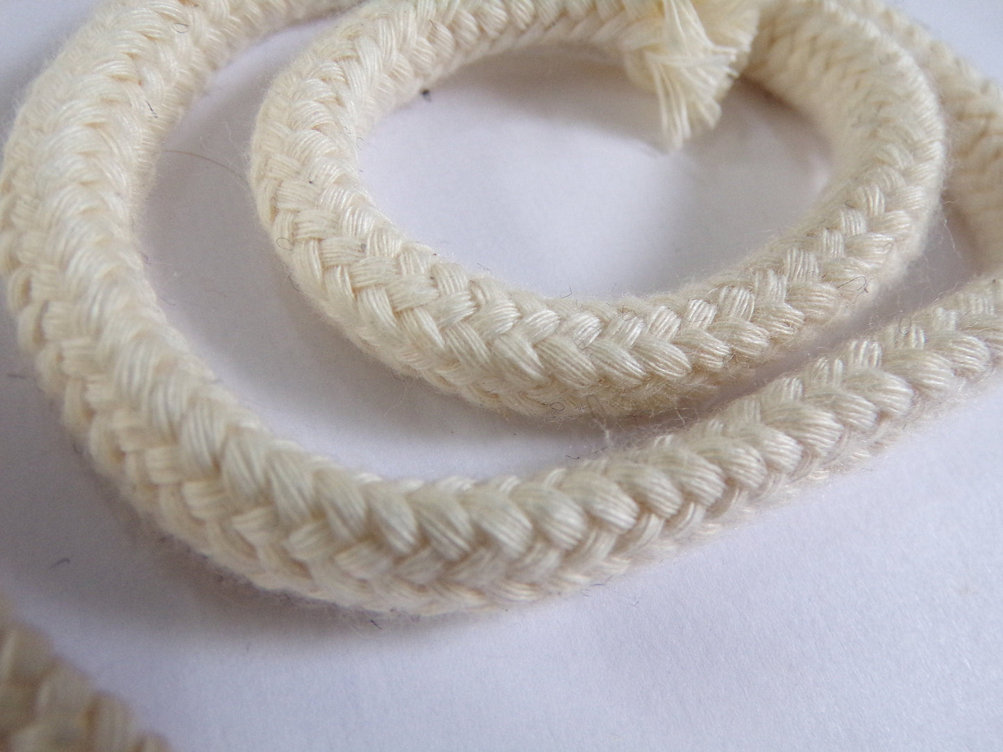 10mm Braided Cotton Cord, cotton rope, Macrame Cord, thick hoody cord, quality cord, hoody, 1cm cotton cord