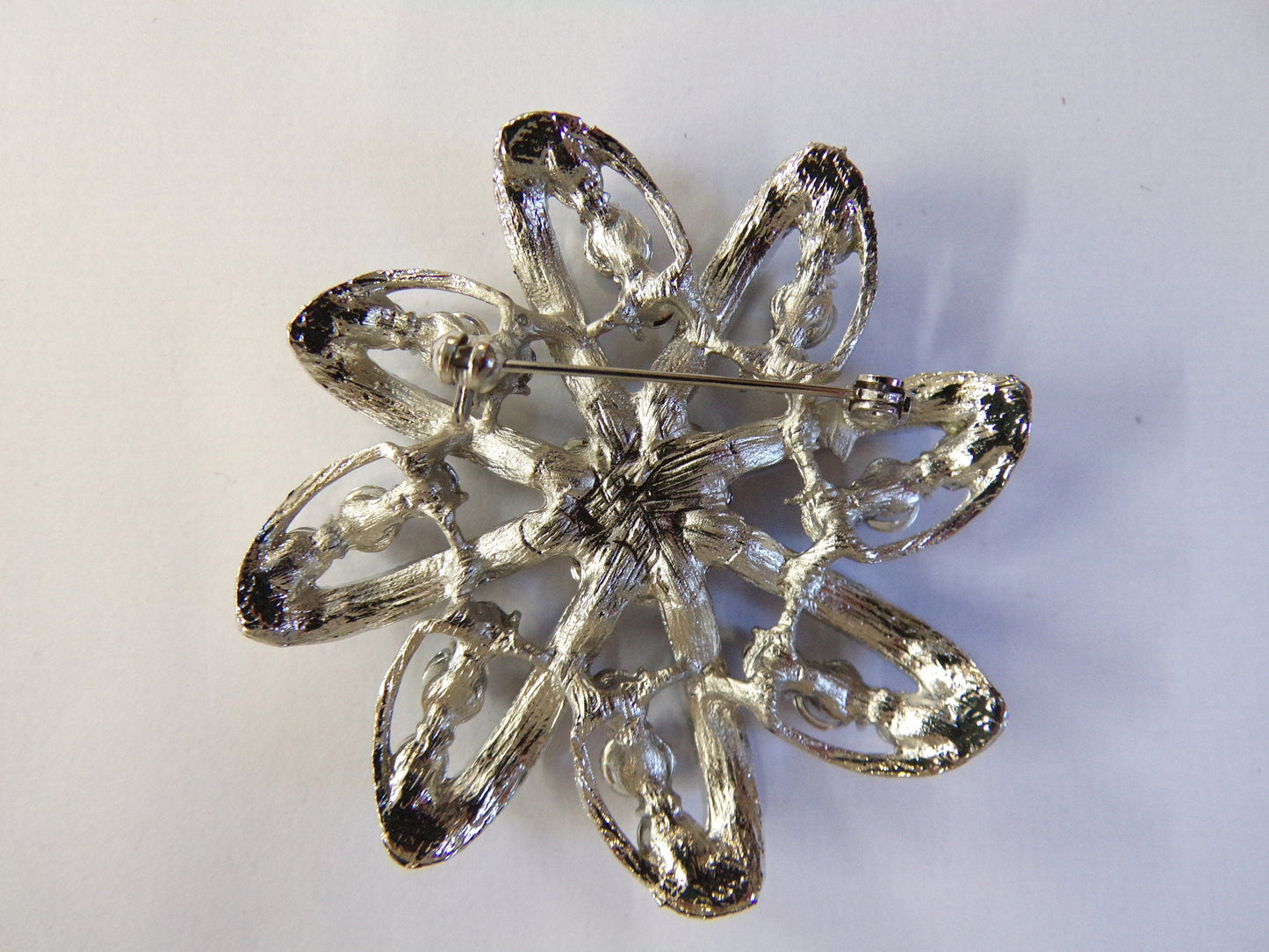 5cm Diamante Flower Brooch, Sparkling Brooch, Rhinestone Jewel, Multi Purposes brooch, , Pin-on Brooch, brooch