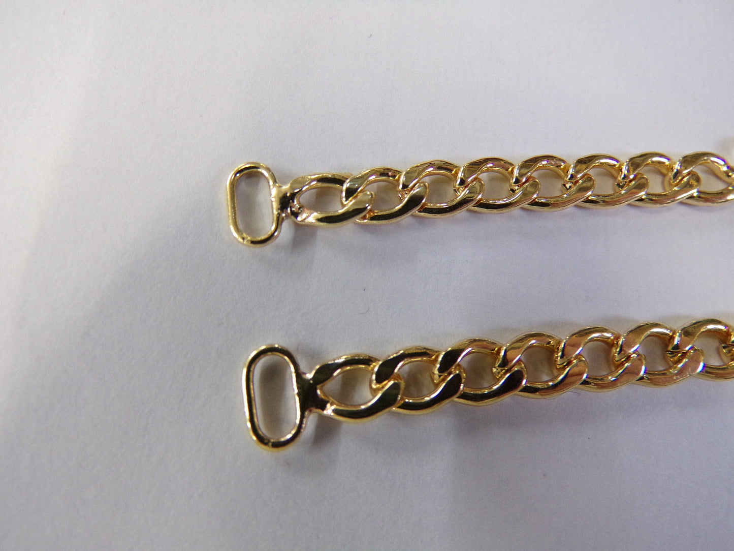 1pc, 5cm, Metal Gold Buckle, Chain Buckle, Sewing, Jewel, Swimwear, Lingerie, Crafts, chain strap, buckle, strap, swimwear buckle, chain