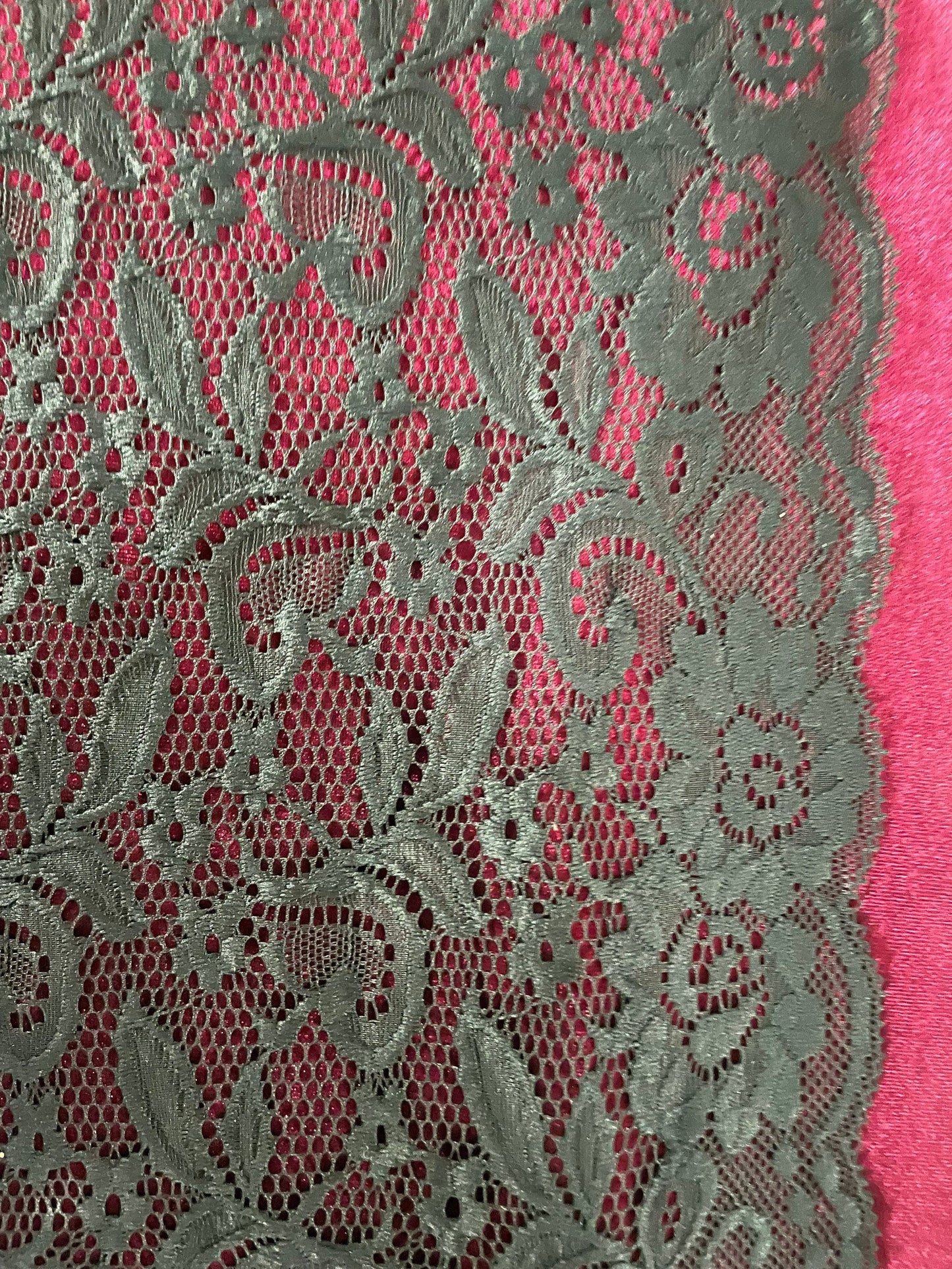 30cm Stretch Lace, lace, nylon lace, wide lace, floral lace, stretch lace