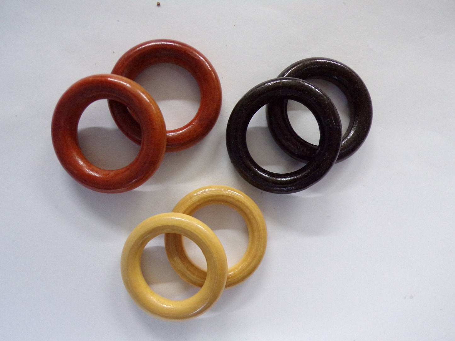 40mm, 45mm, Light Weight Hoop Ring, Macrame rings, Imitation Wood Rings, Belt Buckle, Bag, Leather, Round rings, rings